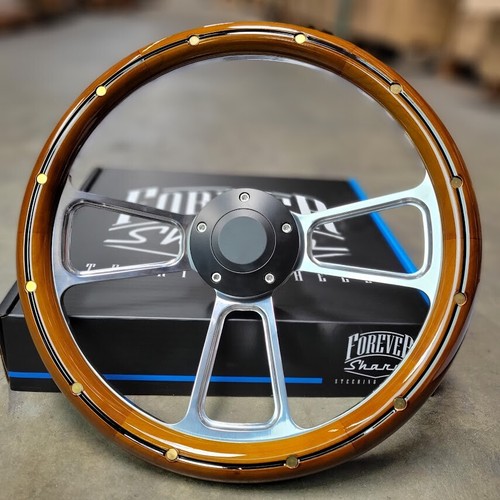 Billet steering wheel - billet,