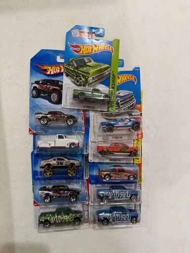 Hot wheels truck lot 11x - truck,