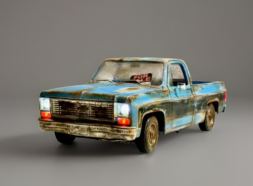 Unrestored 1974 truck - unrestored,